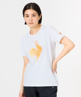 ＜le coq sportif＞ルコックスポルティフ　ｌｅ　ｃｏｑ　ｓｐｏｒｔｉｆ　【芳根京子着用｜遮熱】ヘランカ半袖Ｔシャツ（ＬＴ６ＳＨＴ０１Ｌ）