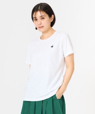 ルコックスポルティフ le coq sportif ジャカード半袖T