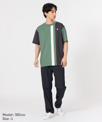 ルコックスポルティフ le coq sportif ストライプ半袖T
