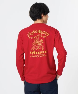 ルコックスポルティフ le coq sportif グラフィック長袖T