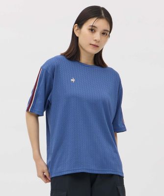 ルコックスポルティフ le coq sportif ジャカード半袖T