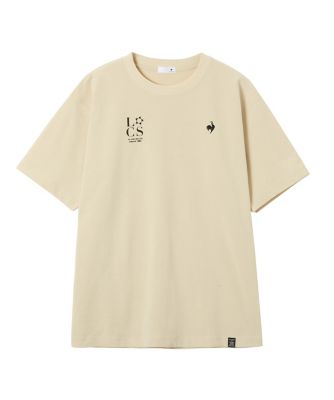 更にお値下げ☆LOHENフォルムバックデザインTシャツ/LH22SS-CU012 ルコックスポルティフ le coq sportif コットンライク