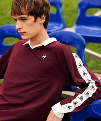 ルコックスポルティフ le coq sportif エンボスストライプ