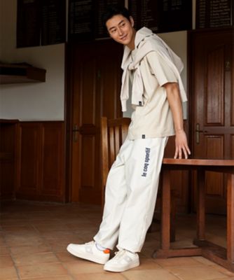 ＜le coq sportif＞ルコックスポルティフ　ｌｅ　ｃｏｑ　ｓｐｏｒｔｉｆ　裏メッシュ付きウィンドパンツ（ＬＵ５ＦＰＺ３１Ｍ）