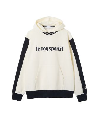 ＜le coq sportif＞ルコックスポルティフ　ｌｅ　ｃｏｑ　ｓｐｏｒｔｉｆ　ハーフゲージニットフーディスウェット（ＬＵ５ＦＳＷ４１Ｍ）