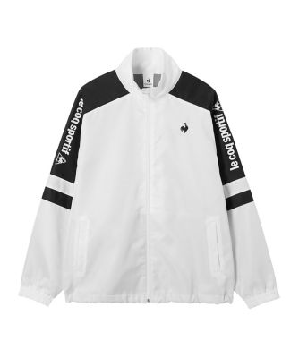 ＜le coq sportif＞ルコックスポルティフ　ｌｅ　ｃｏｑ　ｓｐｏｒｔｉｆ　カラーブッロクスタンドカラー裏起毛ジャケット（ＬＵ５ＦＷＢ３０Ｍ）