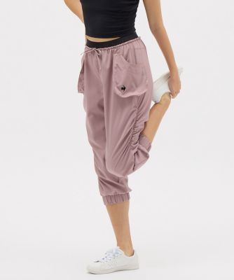 シャーリングクロップドパンツ（LZ5FHP40L） | le coq