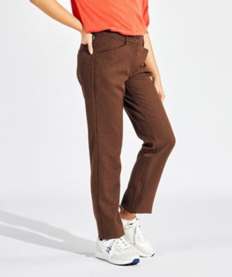 ウールライクチェックロングパンツ（MG4FLP27L