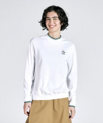 SUNSCREEN 4口ポンチ 長袖モックネックシャツ