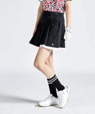 ENVOY】ソロテックス ツイルプリーツスカート