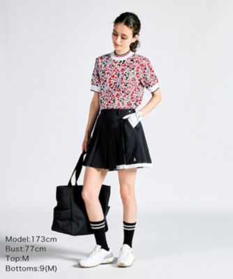 ENVOY】ソロテックス ツイルプリーツスカート