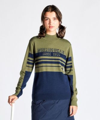 ジャカードハイネックセーター（MG4FST25L） | Munsingwear