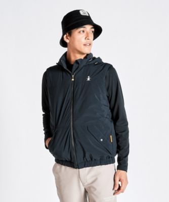 ＜Munsingwear＞【ＥＮＶＯＹ】はっ水　ストレッチ　フード脱着アウターベスト（ＭＧ４ＦＶＥ５１Ｍ）