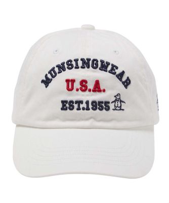 ＜Munsingwear＞マンシングウェア　ＭＵＮＳＩＮＧＷＥＡＲ　コットンツイルロゴデザインベースボールキャップ（ＭＧ５ＦＣＰ０３Ｍ）
