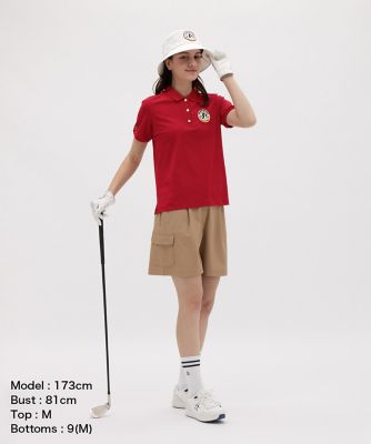 マンシングウェア　レディース ウェア ハーフパンツ ショートパンツ ゴルフ マンシングウェア MUNSINGWEAR 2WAYストレッチはっ水