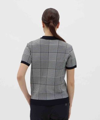 マンシングウェア MUNSINGWEAR グレンチェックジャカード