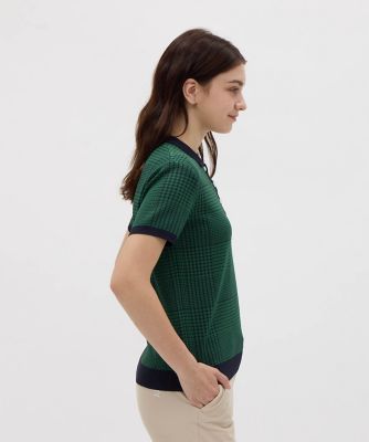 マンシングウェア MUNSINGWEAR グレンチェックジャカード