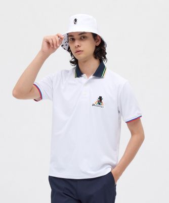 ＜Munsingwear＞マンシングウェア　ＭＵＮＳＩＮＧＷＥＡＲ　【７０周年記念】Ｓｕｎｓｃｒｅｅｎ　ＮＩＲ　ワンポイント刺繍半袖ポロシャツ（ＭＧ５ＦＨＳ２５Ｍ）