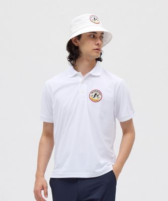 ＜Munsingwear＞マンシングウェア　ＭＵＮＳＩＮＧＷＥＡＲ　【７０周年記念】Ｓｕｎｓｃｒｅｅｎ　ＮＩＲ　ワッペン半袖ポロシャツ（ＭＧ５ＦＨＳ２７Ｍ）