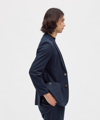 マンシングウェア MUNSINGWEAR はっ水グレンチェックニット