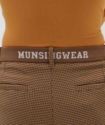 マンシングウェア MUNSINGWEAR ストレッチジャカード千鳥