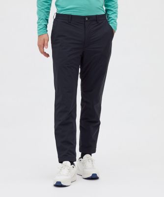 ＜Munsingwear＞マンシングウェア　ＭＵＮＳＩＮＧＷＥＡＲ　ＨＥＡＴ　ＮＡＶＩ　起毛裏地付きイージーパンツ（ＭＧ５ＦＬＰ５１Ｍ）