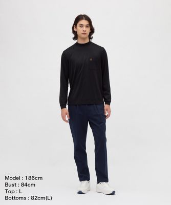 マンシングウェア MUNSINGWEAR ハイゲージウールモック