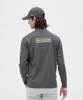 マンシングウェア MUNSINGWEAR HEAT NAVI ボーダー