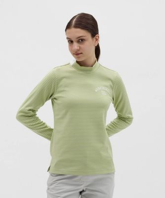 マンシングウェア 長袖 ウェア マンシングウェア MUNSINGWEAR HEAT NAVI ボーダー