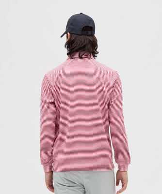 新品マンシングウェアHEAT NAVIロゴ総柄プリント台衿付き長袖ポロシャツLL マンシングウェア MUNSINGWEAR HEAT NAVI ロゴ総柄プリント台衿付き