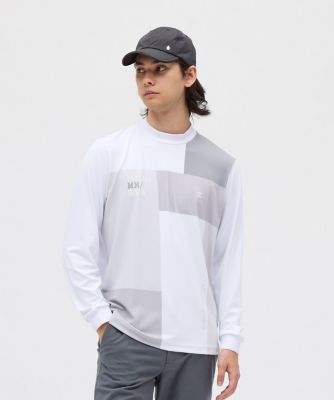 マンシングウェア MUNSINGWEAR ストレッチ毛混天竺長袖