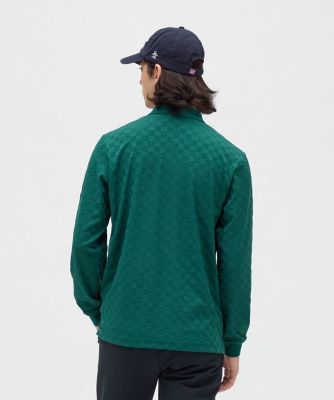 マンシングウェア MUNSINGWEAR 吸汗速乾リンクスジャカード