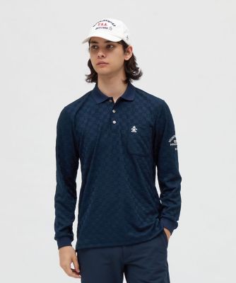 マンシングウェア MUNSINGWEAR 吸汗速乾リンクスジャカード