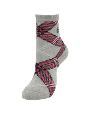 ＜Munsingwear＞マンシングウェア　ＭＵＮＳＩＮＧＷＥＡＲ　ミドル丈チェック柄ソックス　【返品不可商品】（ＭＧ５ＦＳＯ０５Ｌ）