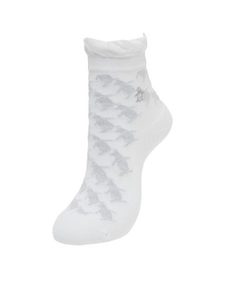 ＜Munsingwear＞マンシングウェア　ＭＵＮＳＩＮＧＷＥＡＲ　ショート丈ペンギンジャカードソックス　【返品不可商品】（ＭＧ５ＦＳＯ０７Ｌ）