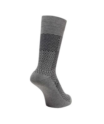 マンシングウェア MUNSINGWEAR クルー丈ウール混ジャカード