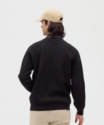 マンシングウェア MUNSINGWEAR グレンチェックVネック