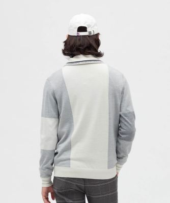 マンシングウェア MUNSINGWEAR 防風裏地付きクルーネック