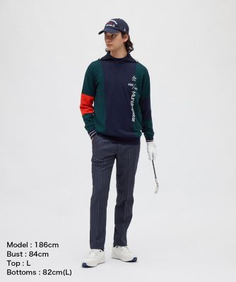 マンシングウェア MUNSINGWEAR 防風裏地付きクルーネック
