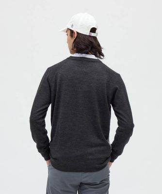 マンシングウェア MUNSINGWEAR アーガイル柄クルーネック