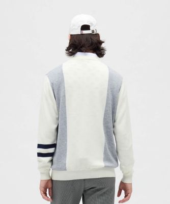 マンシングウェア MUNSINGWEAR ロゴインターシャクルー