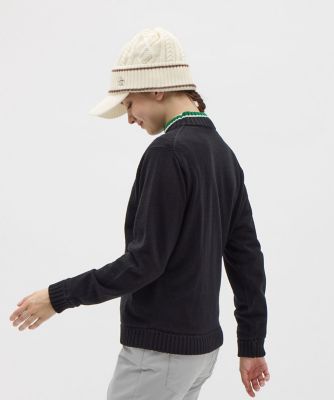 マンシングウェア MUNSINGWEAR 裏付き防風ハーフジップ