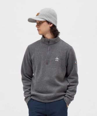 マンシングウェア MUNSINGWEAR 吸湿発熱スタンドカラー