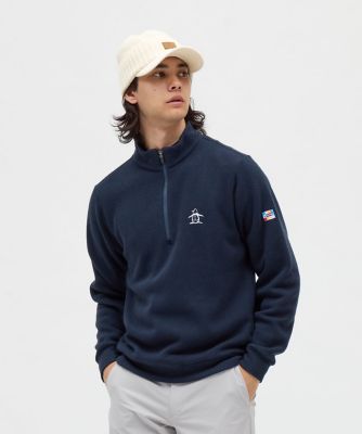 マンシングウェア Munsingwear 吸湿発熱スタンドカラー