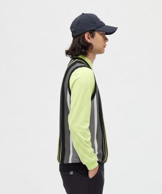 マンシングウェア MUNSINGWEAR マルチストライプニット