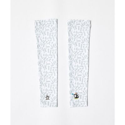 ＜Munsingwear＞マンシングウェア　ＭＵＮＳＩＮＧＷＥＡＲ　『サンスクリーンＮＩＲ』ＵＶプリントアームカバー　【返品不可商品】（ＭＧ５ＳＡＺ５１Ｕ）