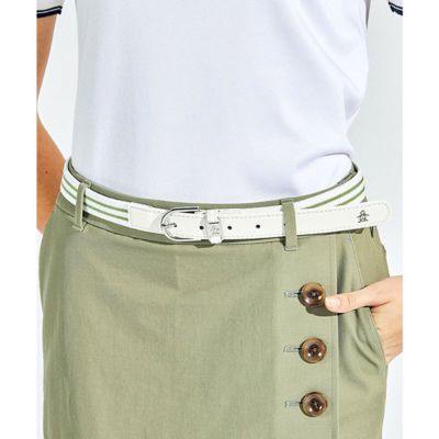 ＜Munsingwear＞マンシングウェア　ＭＵＮＳＩＮＧＷＥＡＲ　ゴムメッシュ　スキニーベルト（ＭＧ５ＳＢＬ００Ｌ）