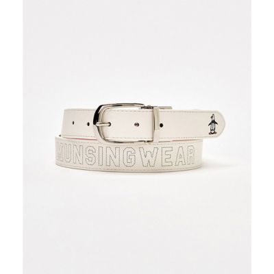 ＜Munsingwear＞リバーシブル　ロゴパンチングベルト（ＭＧ５ＳＢＬ２０Ｌ）