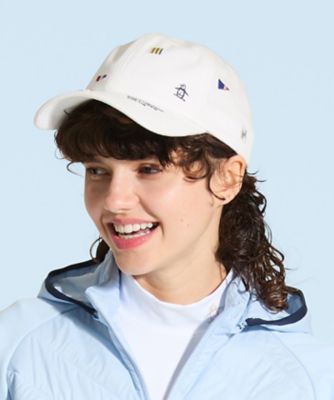 ＜Munsingwear＞ダンガリー　フラッグ飛び柄キャップ（ＭＧ５ＳＣＰ０３Ｕ）