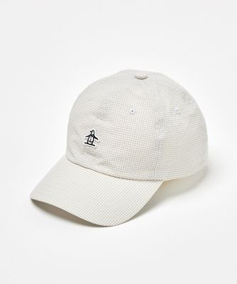 ＜Munsingwear＞ギンガムチェックサッカー素材　ワンポイントキャップ（ＭＧ５ＳＣＰ０６Ｕ）